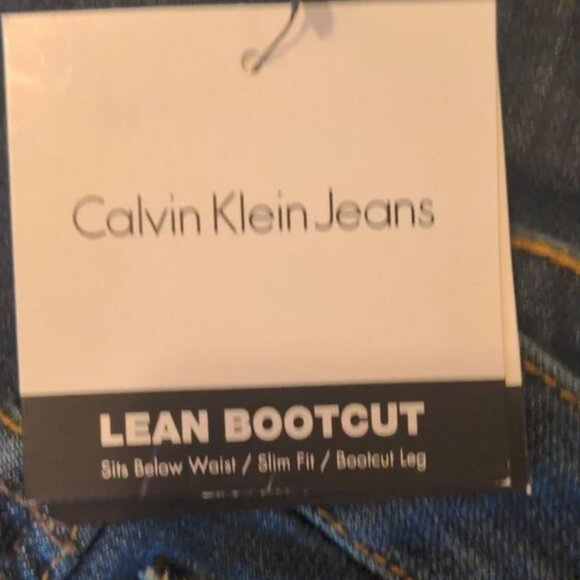 NWT! Calvin Klein Y2K Lean Bootcut Jeans | Iconic Vintage Fit - Picture 7 of 9